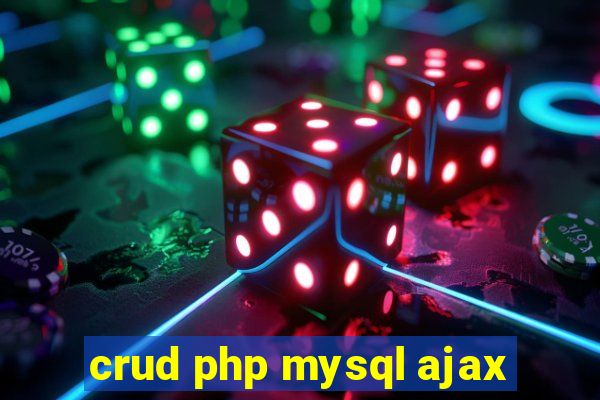 crud php mysql ajax